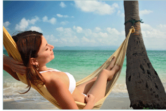 Beach Sun Tanning
